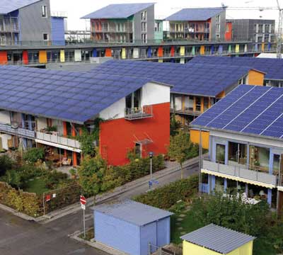 Crystalline silicon BIPV rooftops